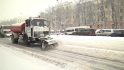 Power Cut As Blizzard Hits Belarus
