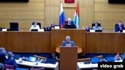 Выступление Григория Еремеева. Скриншот