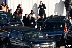 Donald Trump ajunge în Elveția, 21 ianuarie 2026.