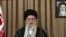 This image grab taken from footage broadcast by Iran's IRIB news on June 26 shows Supreme Leader Ayatollah Ali Khamenei addressing the nation.