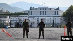 Пакистан президентинин резиденциясына кетчү жол. Исламабад, 10-апрель 2026-жыл.