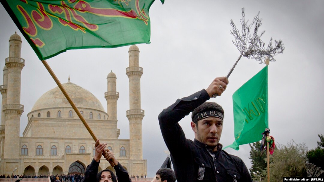 Ashura ceremony, Nardaran, 4th November