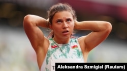 Кристина Тимановская на Олимпиаде в Токио, 30 июля 2021 года