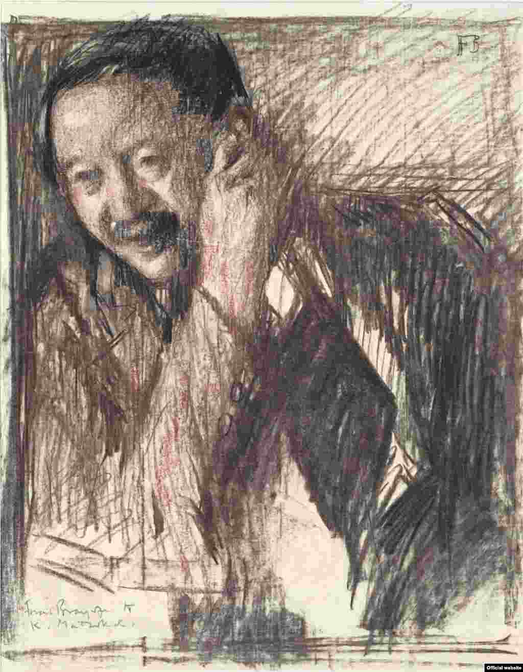 Frank Brangwyn, Portretul lui Kojiro Matsukata. The National Museum of Western Art, Tokyo.