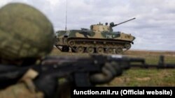 Российские военные учения в Крыму, март 2021 года (иллюстрационное фото)