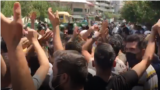 Iran - protests over water shortages in Tehran - social media / amateur video - screen grab
