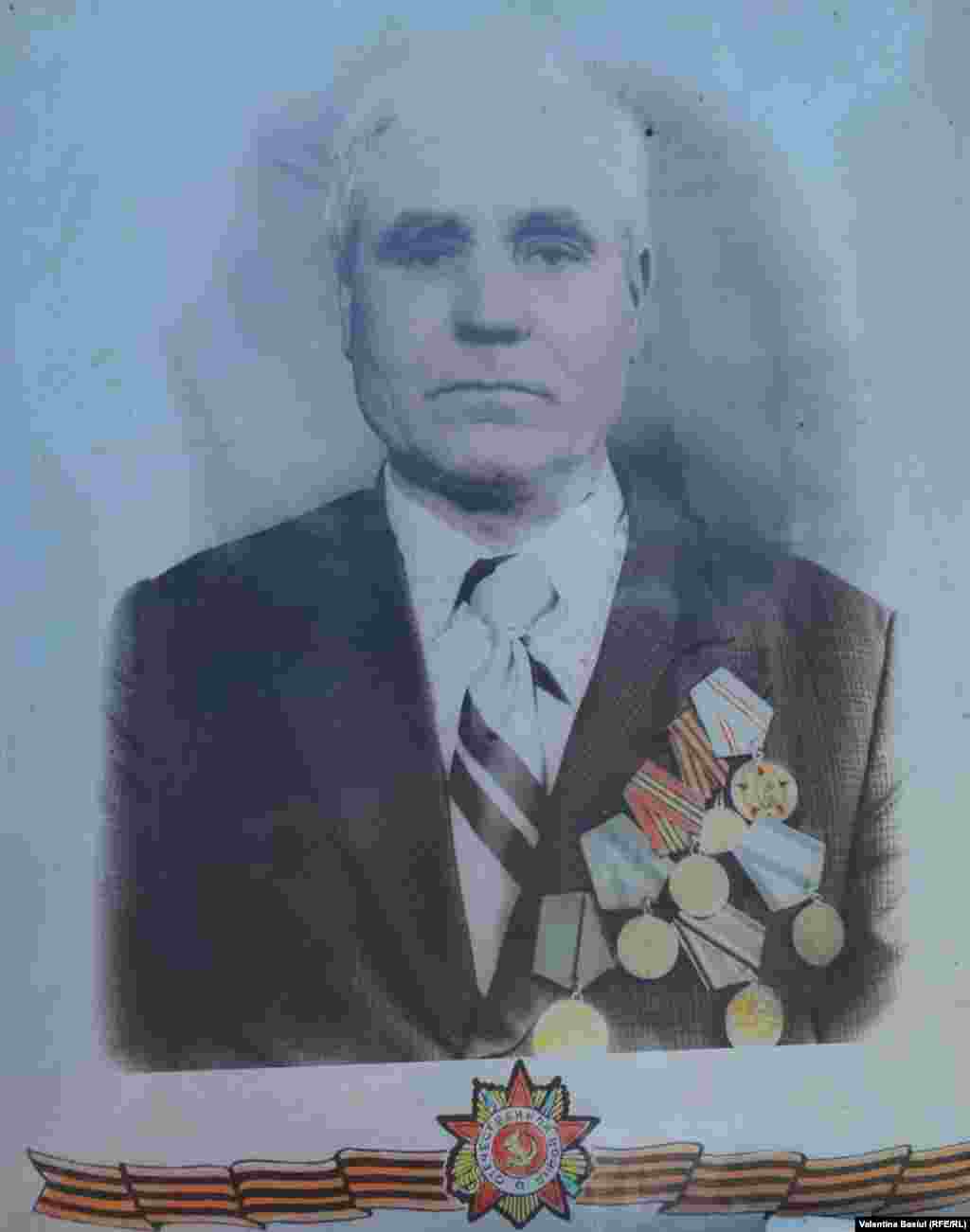 Gheorghe Bivol, veteran de război, 1980