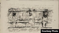 Дмитрий Лион. Из серии «Благословите идущих». 1959—1962