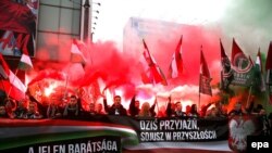 Polşa və Macarıstan millətçilərinin toplantısı, 2015-ci il, noyabr