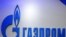 Russia -- The Gazprom logo, 27Jun2007