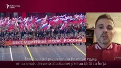 „Mi-e rușine de voi, nepoților!” Un rus a ieșit cu o pancartă anti-război la marșul „Regimentului nemuritor” din Novosibirsk