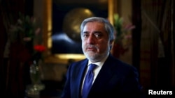 Afghan Chief Executive Abdullah Abdullah