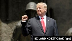 Прэзыдэнт ЗША Дональд Трамп