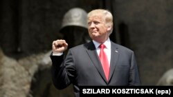 Прэзыдэнт ЗША Дональд Трамп