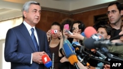 Armenian President Serzh Sarkisian