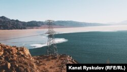 Орто-Токойское водохранилище зимой. Архивное фото.