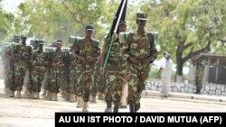 یک گروه از یگان ویژه کوماندوهای سومالی