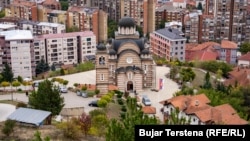 Pogled na Severnu Mitrovicu
