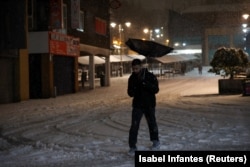 Обилни врнежи од снег и дожд во Велика Британија, 8 јануари 2026 г.