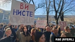 Протест во Нови Сад, 8 јануари 2025 година