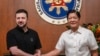 Zelenszkij ukrán és Ferdinand Marcos Jr. Fülöp-szigeteki elnök Manilában, a Malacañang elnöki palotában 2024. június 3-án