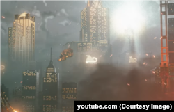 Скрыншот з афіцыйнага трэйлера Replaced