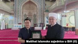 Predsjednik Mešihata Islamske zajednice u Hrvatskoj, muftija Aziz ef. Hasanović u posjeti kineskoj pokrajini Xinjiang, juli 2026.
