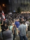 Georgia - Georgian protesters continued their daily demonstrations in the capital, Tbilisi, on September 9 - screen grab