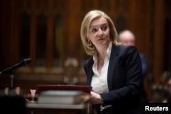 Liz Truss, fost premier britanic și ministru de Externe, imagine generică din februarie 2022