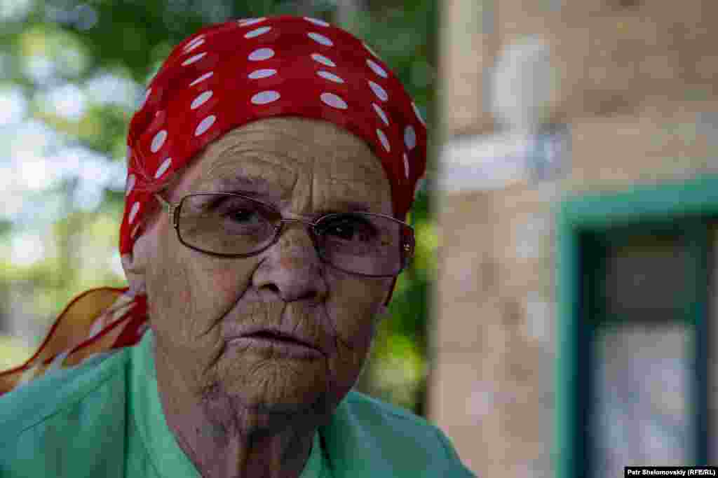 Maria Vasilyevna, an Avdiyivka resident. Her apartment was damaged by shelling, but at her son&#39;s apartment ​&quot;everything has been destroyed.&quot;&nbsp;