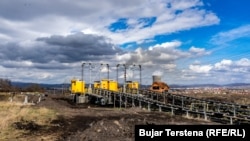 КОСОВО: Рудник со отворен коп кој ги снабдува со лигнит термоелектраните на Косово во Обилиќ