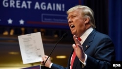 Amerikan işewüri Donald Trump.