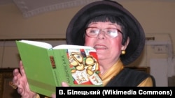 Емма Андієвська під час зустрічі із читачами у Донецьку. 2011 рік 