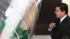 Президент Гурбангули Бердимуҳамедов Шарқ-Ғарб магистралининг очилиши маросимида. Туркманистон, 31 май, 2010 