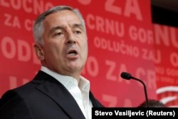 Montenegrin President Milo Djukanovic