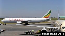 Ethiopian Airlines ұшағы. 