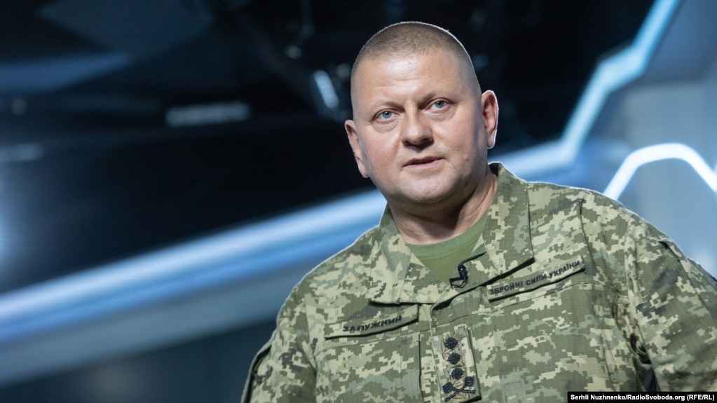 Головнокомандувач Збройних Сил України генерал Валерій Залужний