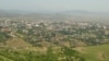 Nagorno-Karabakh - A general view of Stepanakert from a nearby hill, 8Jul2011.