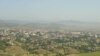 Nagorno-Karabakh - A panoramic view of Stepanakert, 8Jul2011.