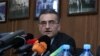 Armenia -- Member of the Constitutional Reform Commission Vardan Poghosian at a press conference. 17July, 2015