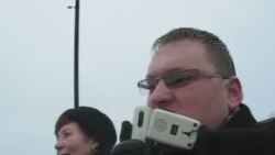 Антоль Шумчанка зачытвае выніковую дэклярацыю