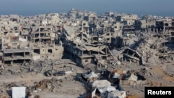 ویرانه‌های جنگ در غزه