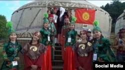 Келеш Кожайайла жайлоосунда өтүп жаткан фестиваль.