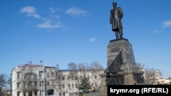 Площадь Нахимова в Севастополе, архивное фото