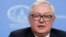 Russian Deputy Foreign Minister Sergei Ryabkov (file photo)