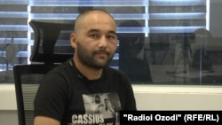 Rustam Ashurov is one of four Tajik vloggers charged with breaching privacy laws by producing YouTube videos in which they talk with several sex workers. (file photo)