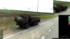 Удар українського БпЛА по російській військовій техніці на трасі під Маріуполем. Скріншот із відео з телеграм-каналу 1-го корпусу НГУ «Азов»