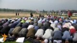 Muslims In Prague Protest Against Police Raid