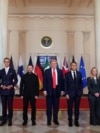 U.S. President Trump meets with Ukrainian President Zelenskiy and European leaders, in Washington, D.C.