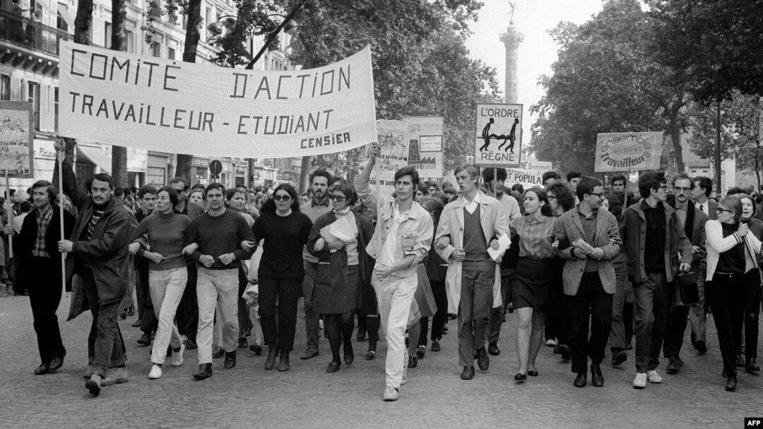  Акция протеста во Франции, 29 мая 1968 года